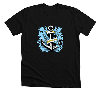 Quebec 201, a Solid Black Blend Premium Unisex Tee