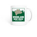 Woof House Mugs, a White Coffee Mug