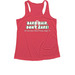 "Barn Hair, Don't Care!" Athletic Collection, a Hot Coral Women's Performance Tank