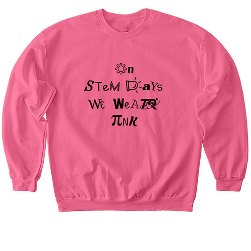 Steminist Sweatshirt, a Pink Lemonade Softstyle Crewneck Sweatshirt