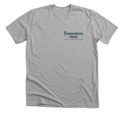 SWCA T-Shirts - Volunteer Logo on Back, a Athletic Heather Premium Unisex Tee