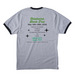 Oklahoma Book Fest, a Athletic Heather/ Jet Black Cotton Ringer Tee (back-view)