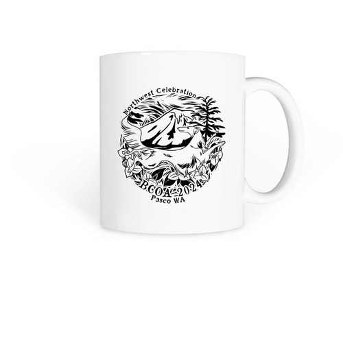 2024 Specialty Cup, a White Coffee Mug