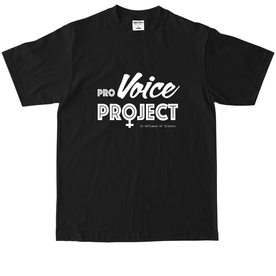 The Pro Voice Project, a Black Max Heavyweight Tee