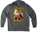 The King Has Arrived, a Aluminum Grey Allmade Eco Triblend Hoodie Tee