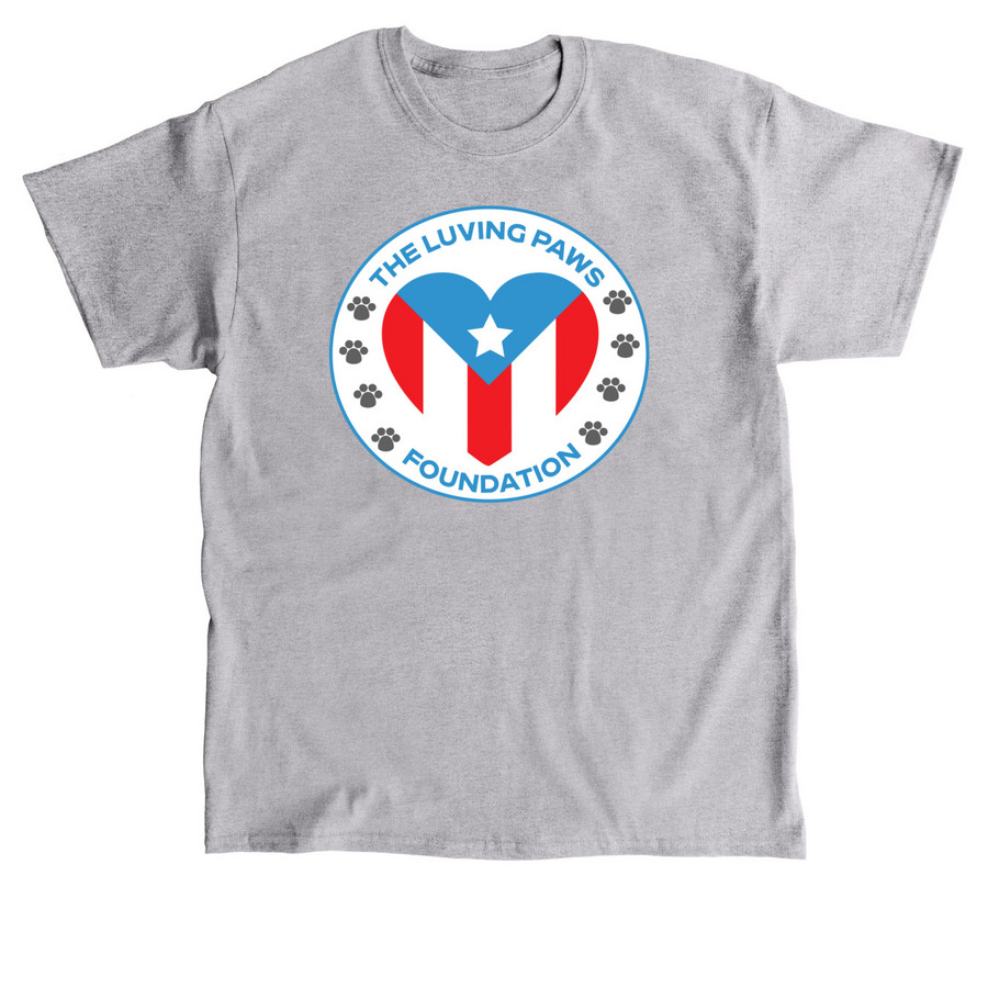 The Luving Paws Foundation, a Sport Grey Classic Unisex Tee