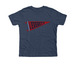 Youth - Team Everett Flag Tee, a Heather Navy Premium Youth Tee