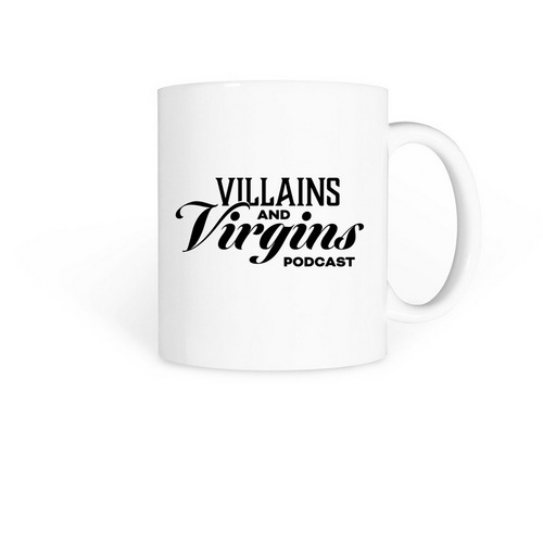 Villains and Virgins Coffee Mugs, a White Coffee Mug