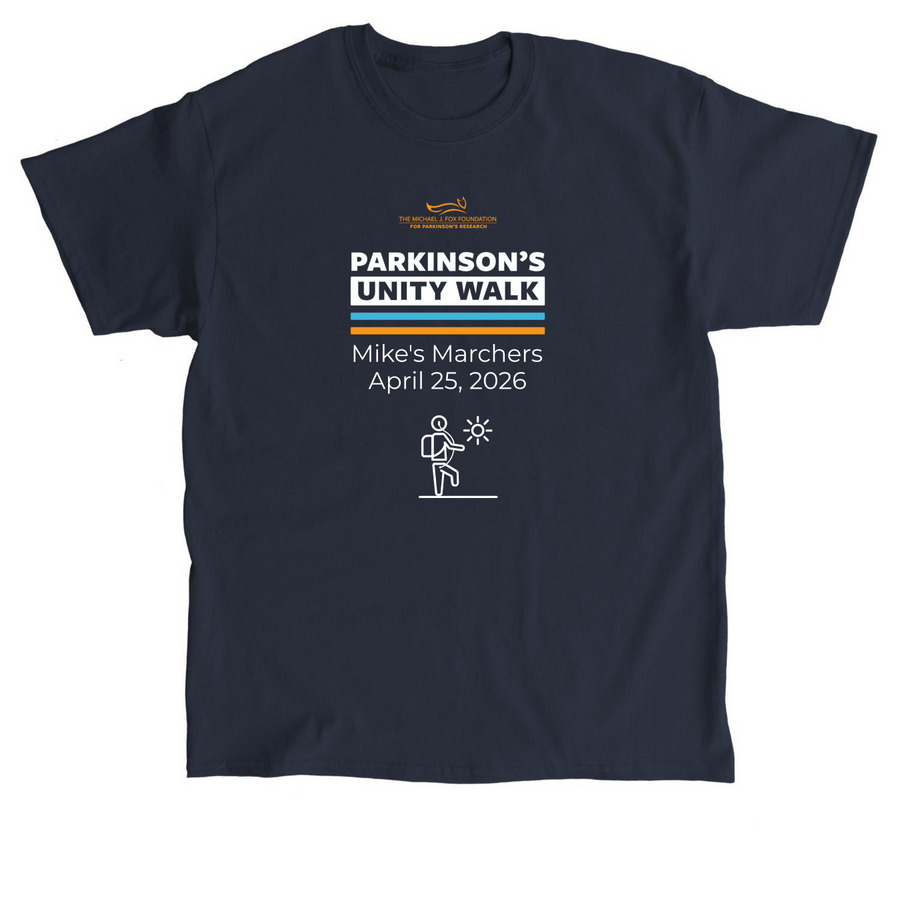 Mike's Marchers Tees, a Navy Classic Unisex Tee