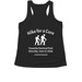 BCU/TNT Hike for Cure Fundraiser, a Black Women's Performance Tank (back-view)