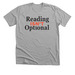 Reading Isn't Optional, a Athletic Heather Premium Unisex Tee