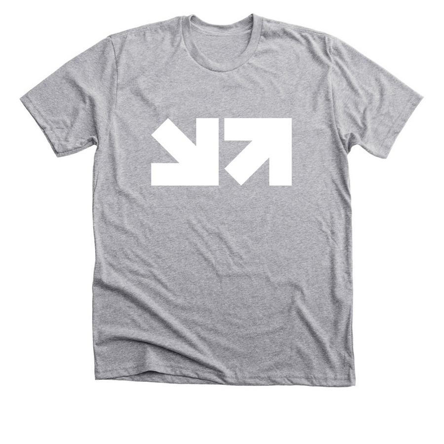 MinnMax Logo, a Athletic Heather Premium Unisex Tee