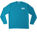 Performance Tees, a Atomic Blue Unisex Performance Long Sleeve Tee