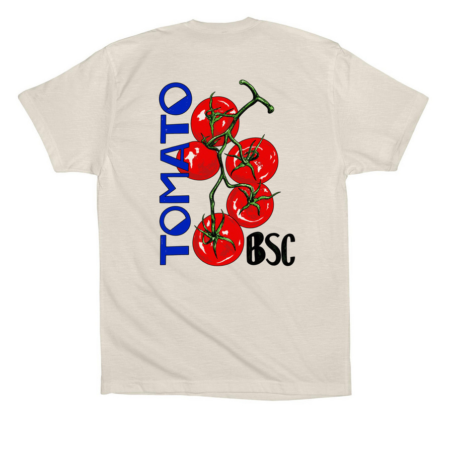 October Supper Club Shirt&nbsp;, a Dust Premium Cotton Tee (back-view)