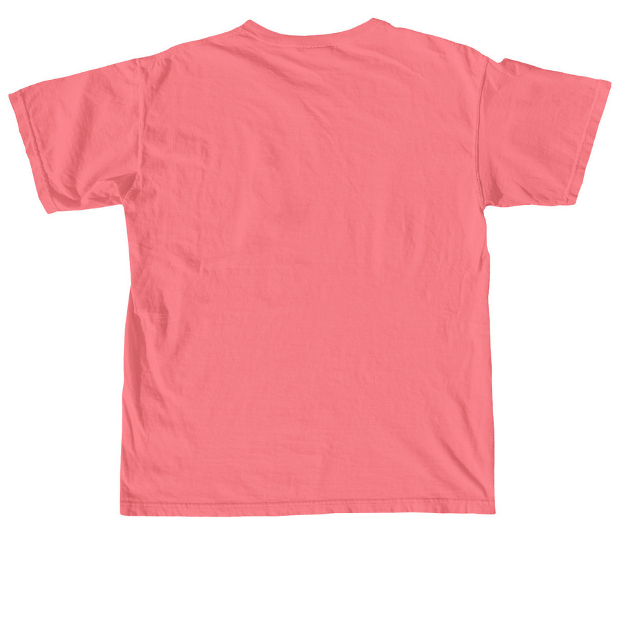 Adopt a Mutt, a Watermelon Comfort Colors Unisex Tee (back-view)