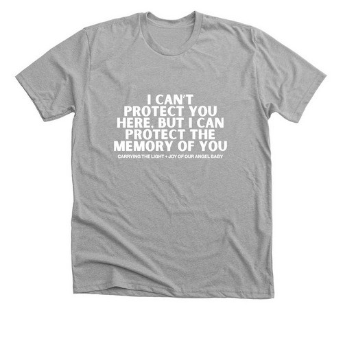 Protect the Memory of You, a Athletic Heather Premium Unisex Tee