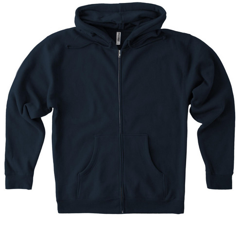 Mn Boro Dispatcher, a Navy Heavyweight Zip Up Hoodie