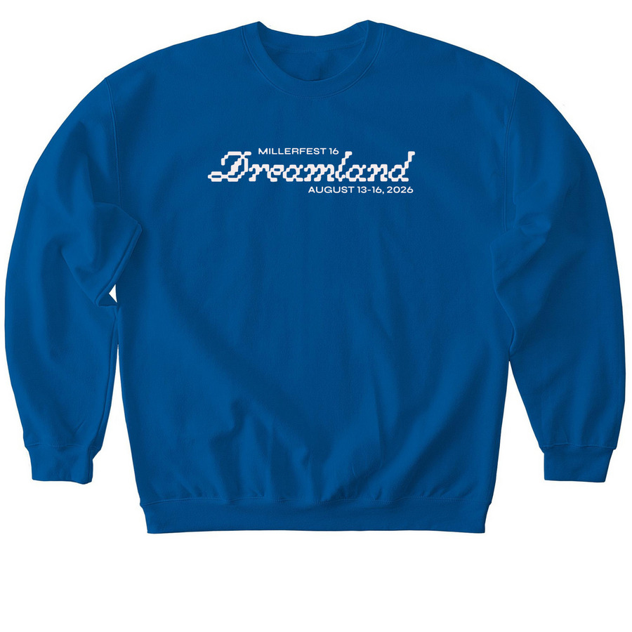 Dreamin' Crew Neck, a Royal Softstyle Crewneck Sweatshirt