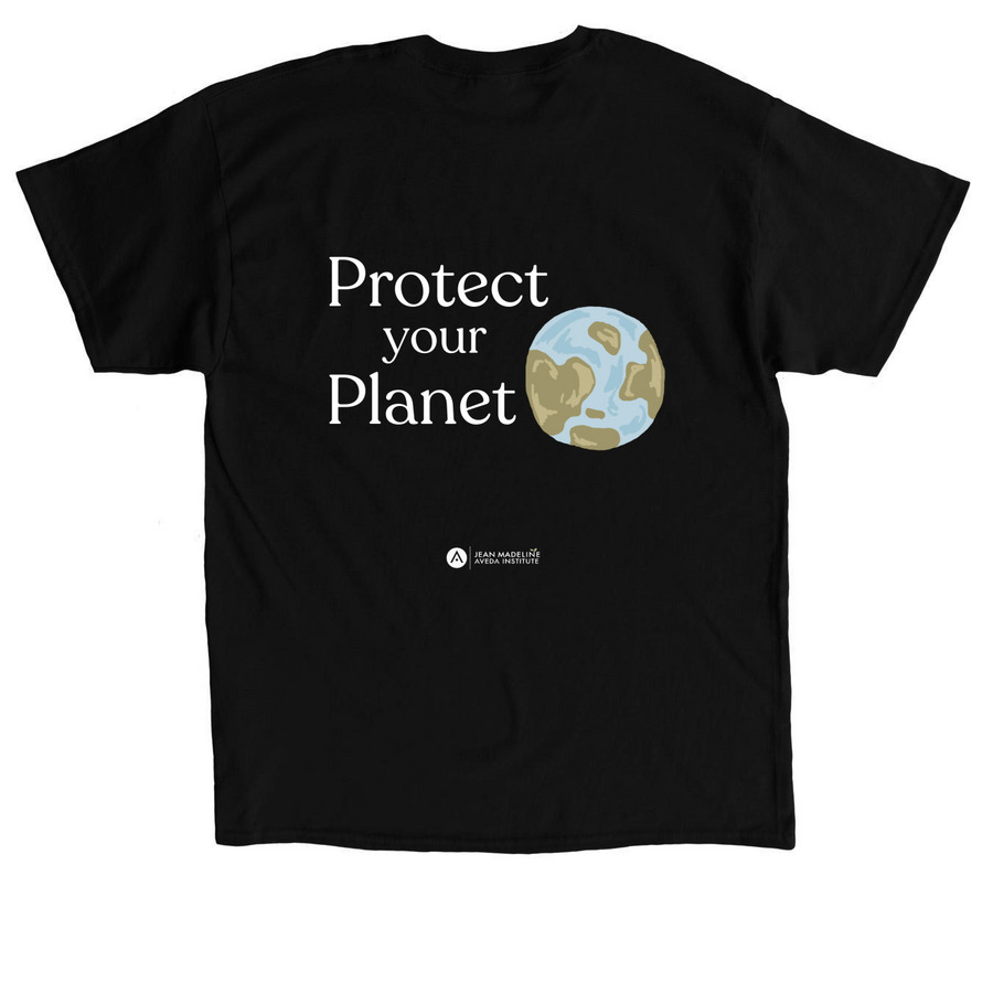 Earth Month!, a Black Classic Unisex Tee (back-view)