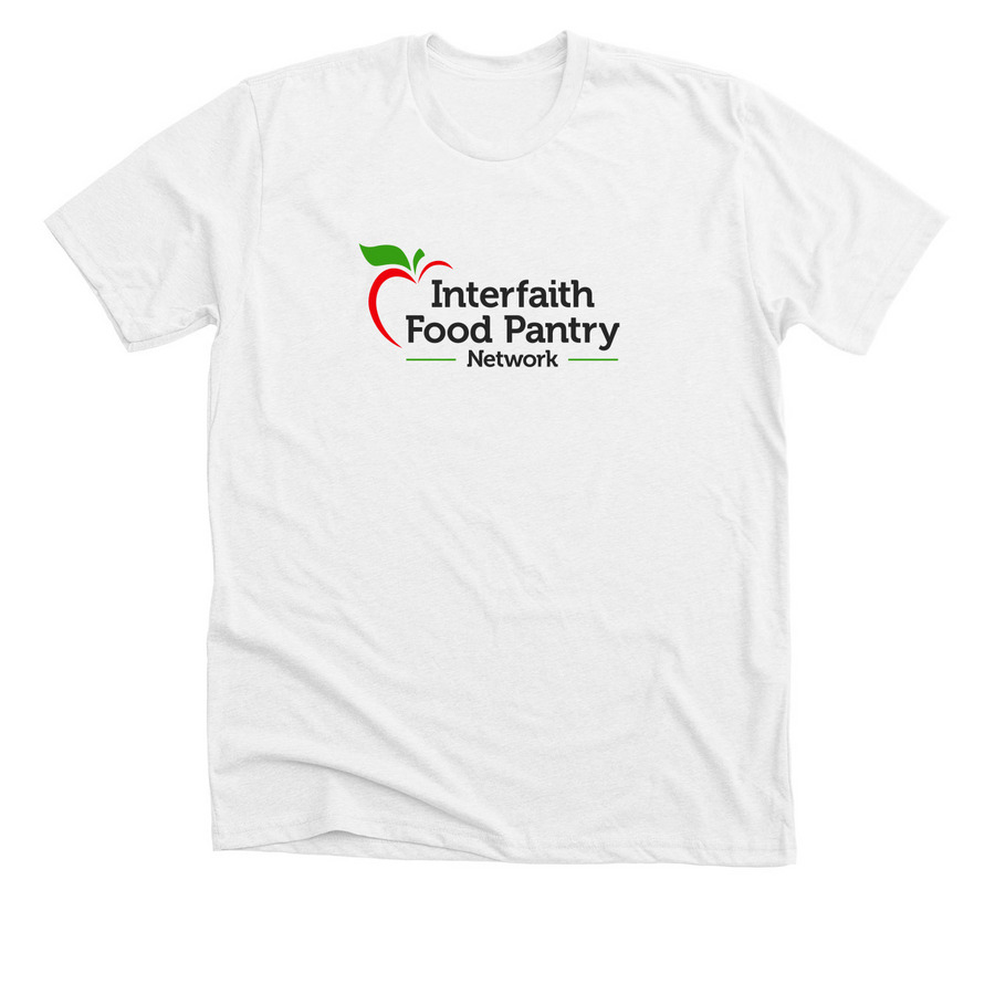 IFPN Big Logo Merch, a Solid White Blend Premium Unisex Tee