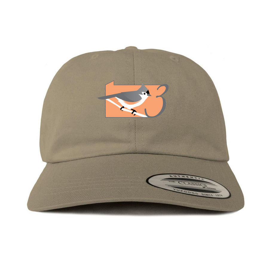 PA Bird Atlas Caps, a Khaki Printed Classic Baseball Cap