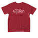 Together Toddler Tee, a Red Toddler Tee