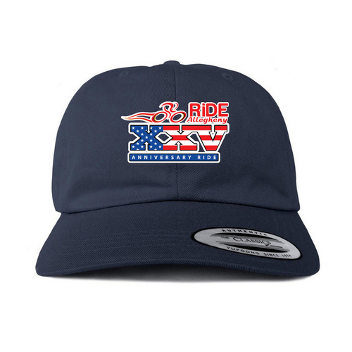 RA 25th Anniversary - Hats, a Navy Printed Classic Baseball Cap