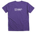 I gave birth to 2 of 10,000 babies, a Purple Rush Premium V-Neck Tee (back-view)