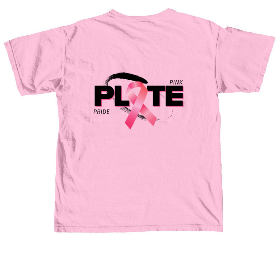 Plote Proud&nbsp;, a Blossom Comfort Colors Unisex Tee (back-view)