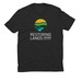 Restoring Lands - Full Logo on Front, a Space Black Allmade Eco Triblend Unisex Tee