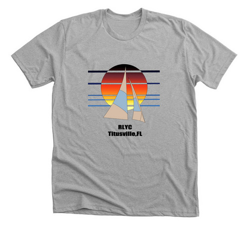 Royal Lupalian Yacht Club, a Athletic Heather Premium Unisex Tee