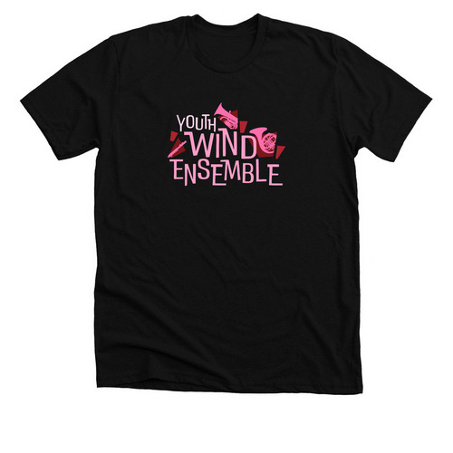 Youth Wind Ensemble - Shirts, a Solid Black Blend Premium Unisex Tee