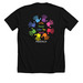 Pediatrics, a Solid Black Blend Premium Unisex Tee (back-view)