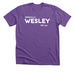 Wesley T-shirt, a Heather Team Purple Premium Unisex Tee