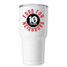 10 Year Anniversary 30 oz Tumbler, a White Insulated Tumbler