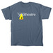 FWYT: Logo T-Shirt, a Indigo Blue Classic Unisex Tee
