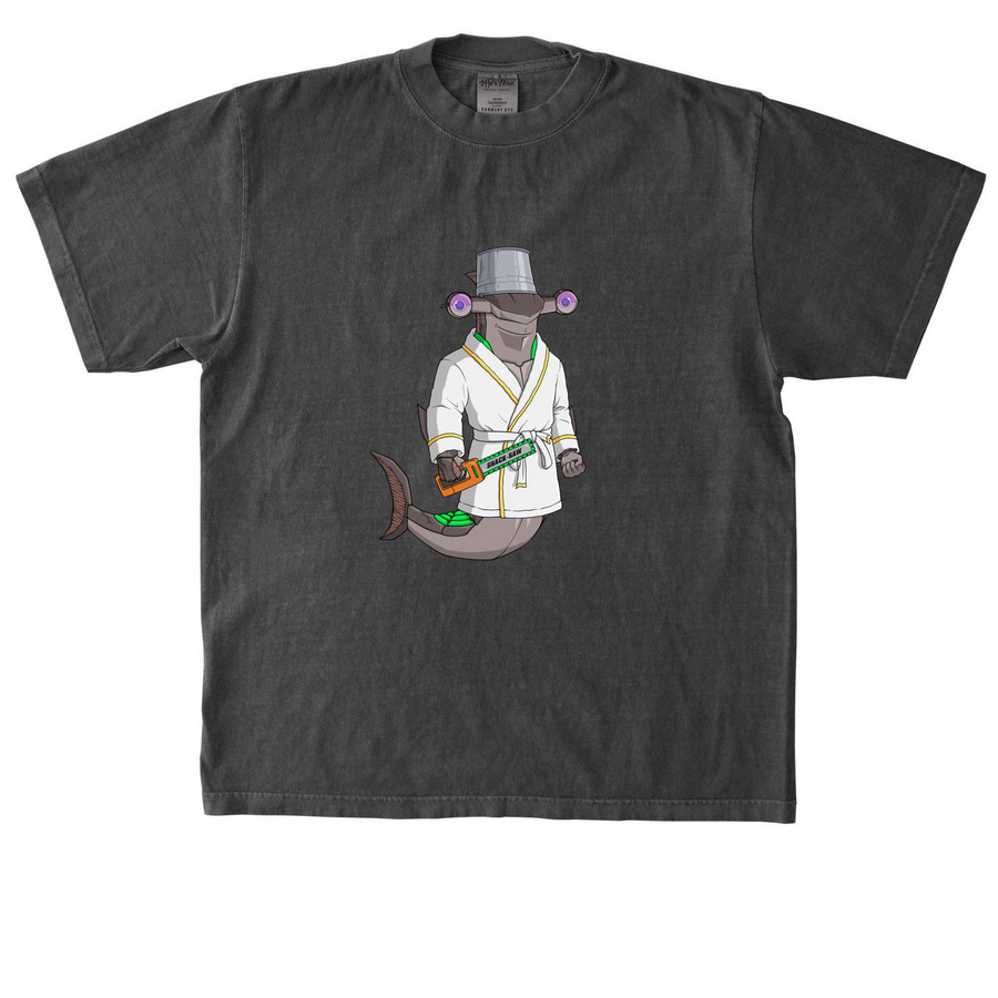 Shack Bathrobe Tee, a Shadow Heavyweight Garment Dye Tee