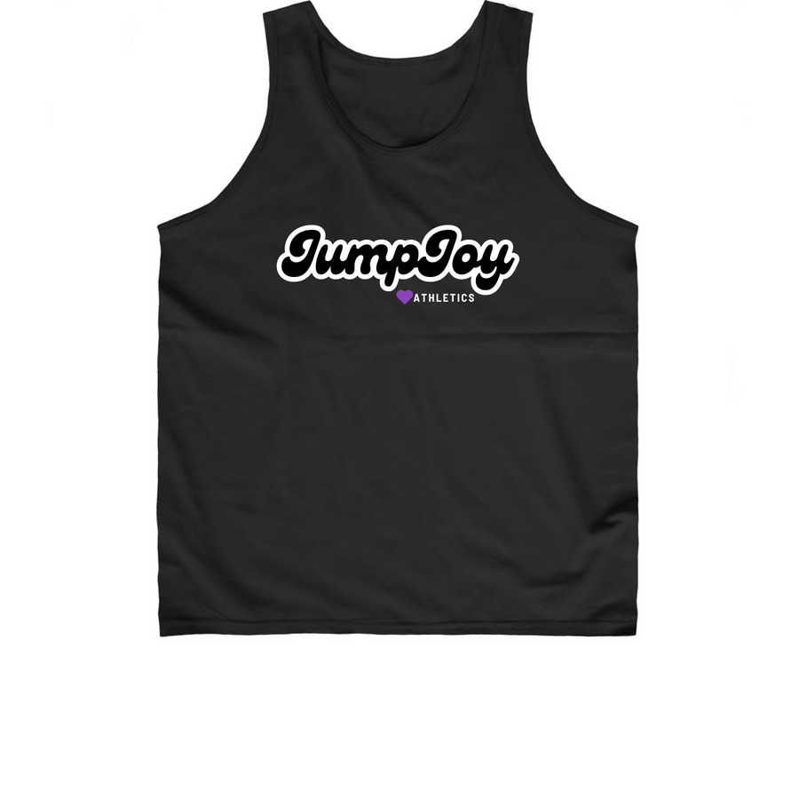 Jump Joy Tank Top, a Black Classic Unisex Tank Top