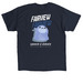 Fairview High School Speech & Debate, a Navy Classic Unisex Tee (back-view)