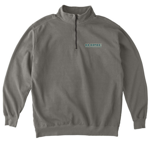 Cape May County AAZK 2026 Go Birds Quarter, a Grey Comfort Colors Quarter Zip Pullover