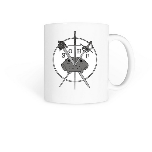 SOHF Logo Mugs, a White Coffee Mug