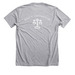 limited run mugshot drop, a Athletic Heather Premium Unisex Tee (back-view)