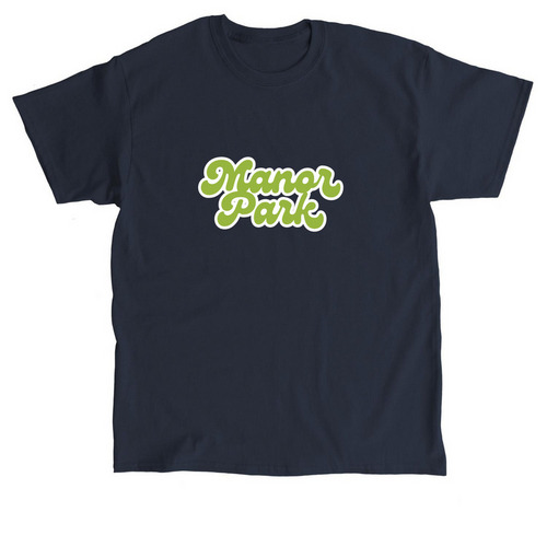 Manor Park Funky, a Navy Classic Unisex Tee