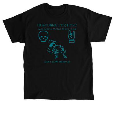 Metal Marathon - Team ABTA, a Black Classic Unisex Tee