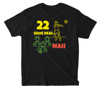 #22 MEAN GIRLS, a Black American Apparel Heavyweight Cotton Tee