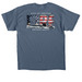 GCFD- American Submarine, a Indigo Blue Classic Unisex Tee (back-view)