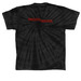 Darkest Night, a Black Classic Tie Dye Tee (back-view)