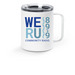 WERU Travel Mug, a White Stainless Steel Travel Mug