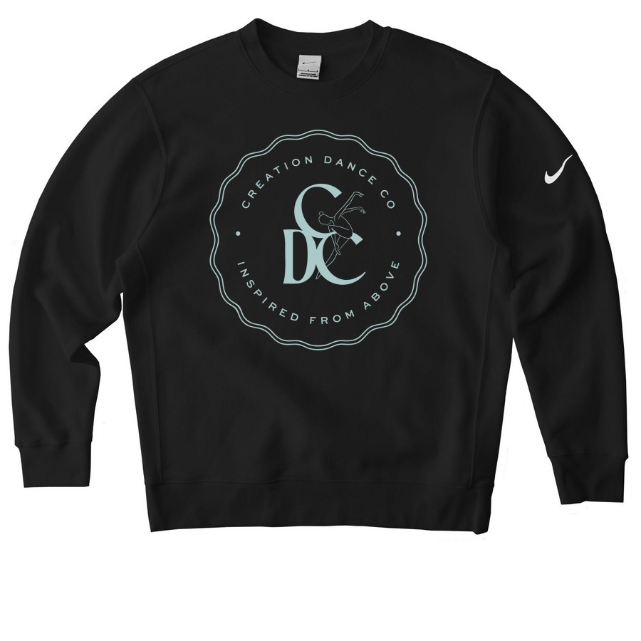 Adult Nike Crew Neck, a Black Nike Club Fleece Crewneck Sweatshirt