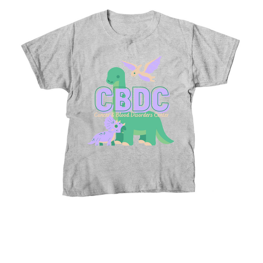 CDBC Dinosaurs!&nbsp;, a Sport Grey Youth Unisex Tee